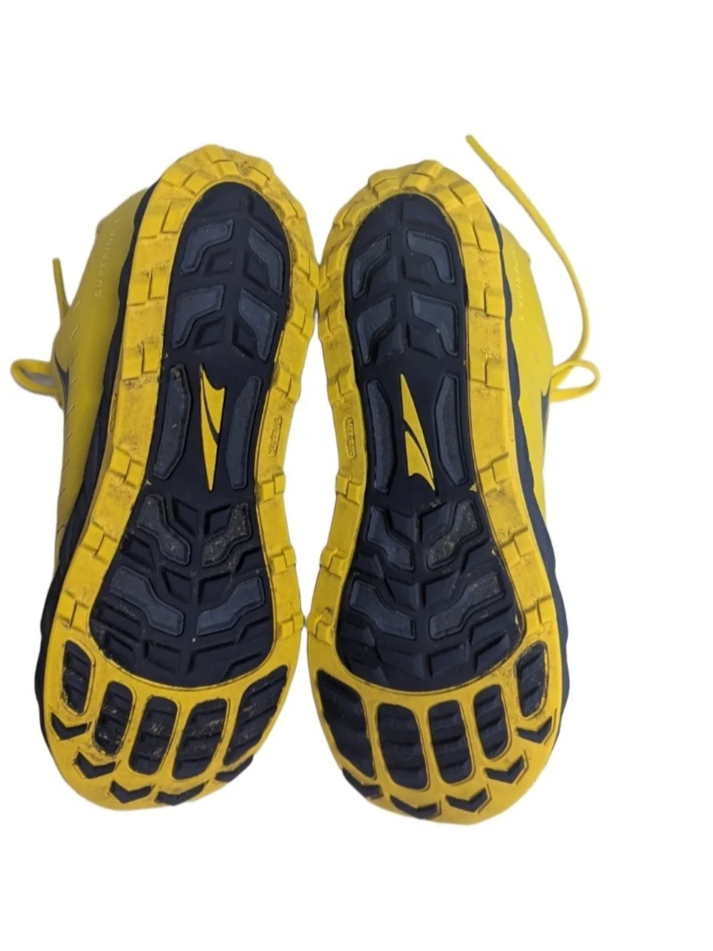 Altra Mens Superior 5 Yellow Trail Running Shoes Sneakers Stone Guard Size 12.5 - Picture 7 of 10